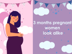 3 months pregnant