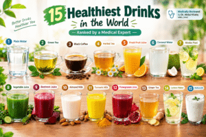 15 healthiest drinks in the world ranked